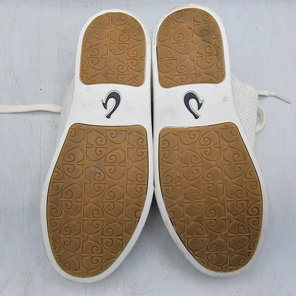 Olukai Pehuea Li Womens Size 7 White Mesh Casual Sneakers Shoes 20379-4R4R - Picture 8 of 13